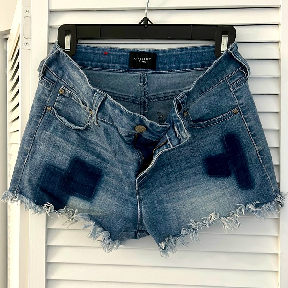 Celebrity Pink Denim Shorts